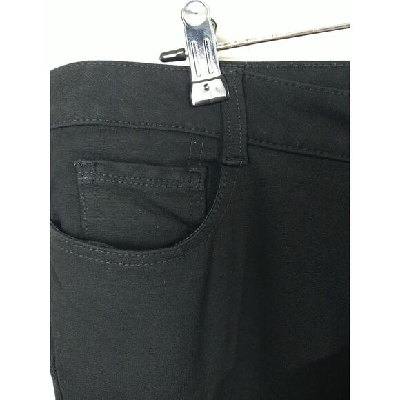 Jones New York Jeans Woman 16 Great Jones Jeggings Black Zip Button Casual - Picture 6 of 11